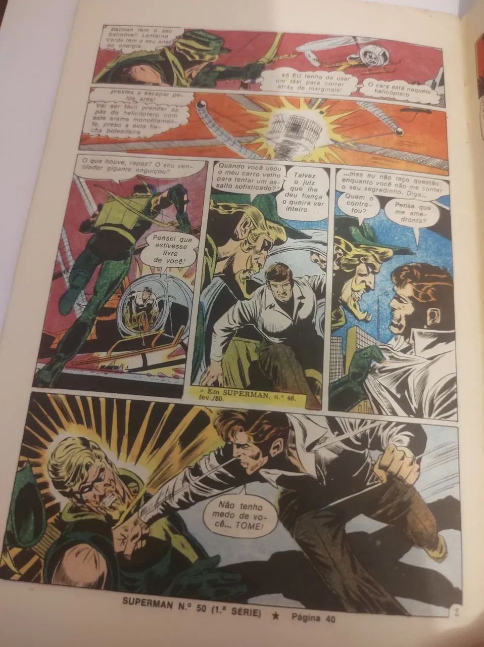 Hq Superman 50 ( Ebal 1980 ) - Foto 3