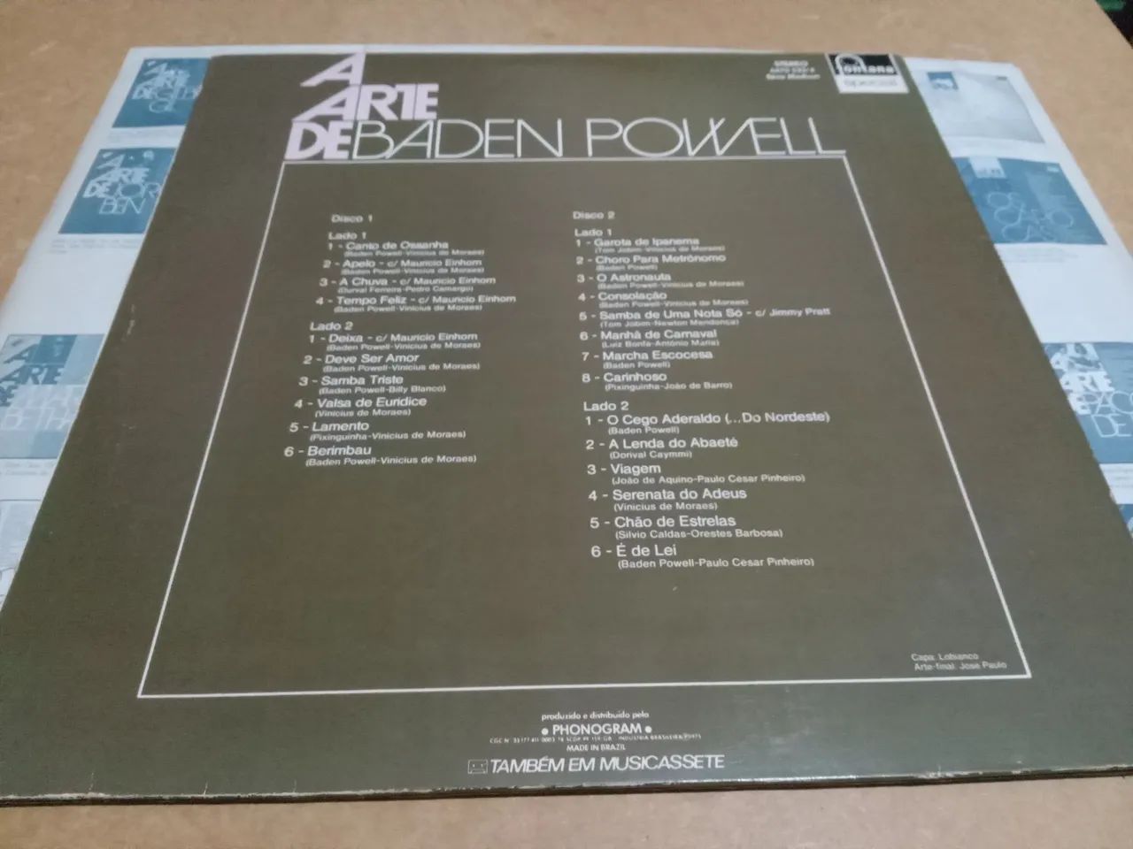 Lp duplo a arte de baden powell  - Foto 2