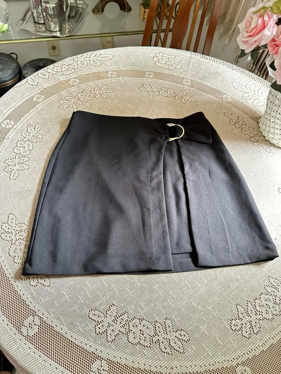 Saia Preta Elegante