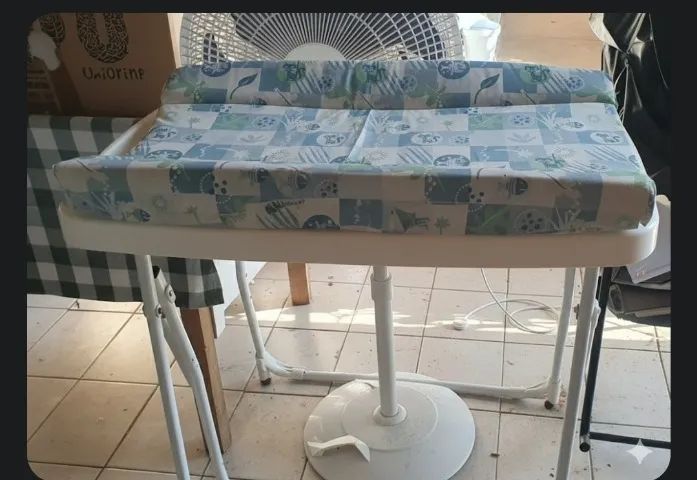 Trocador com banheira