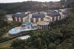 Laghetto Resort Golden Gramado Oficial Cota de apartamento 2 dormitórios com 64 m2. no mer
