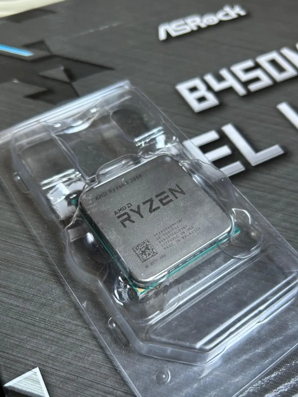 Processador Ryzen 5 2600 3.4ghz (6 núcleos/12 threads)