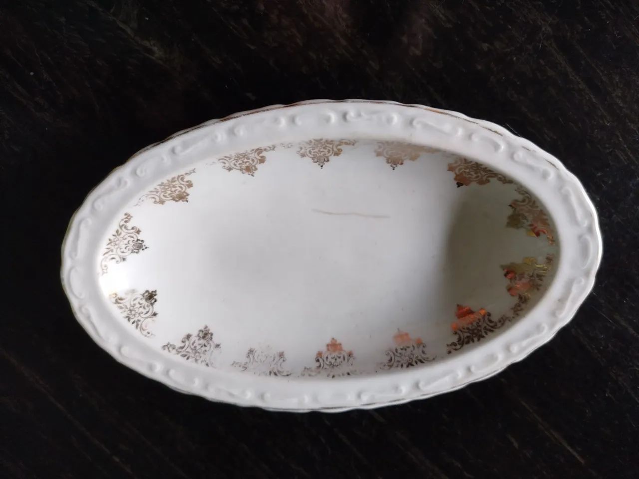 Duas travessas antigas de porcelana  (Maua) - Madein Brazil  - Foto 3