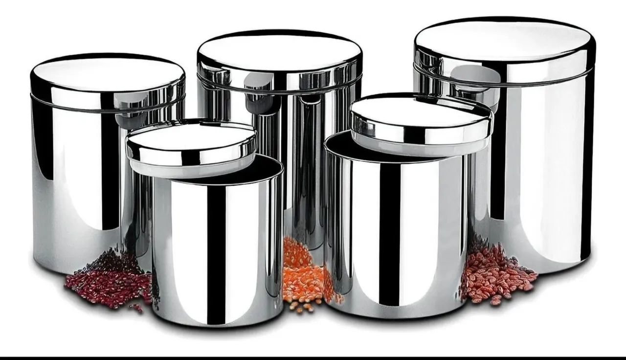 Potes para Mantimentos Inox BRINOX - Foto 2