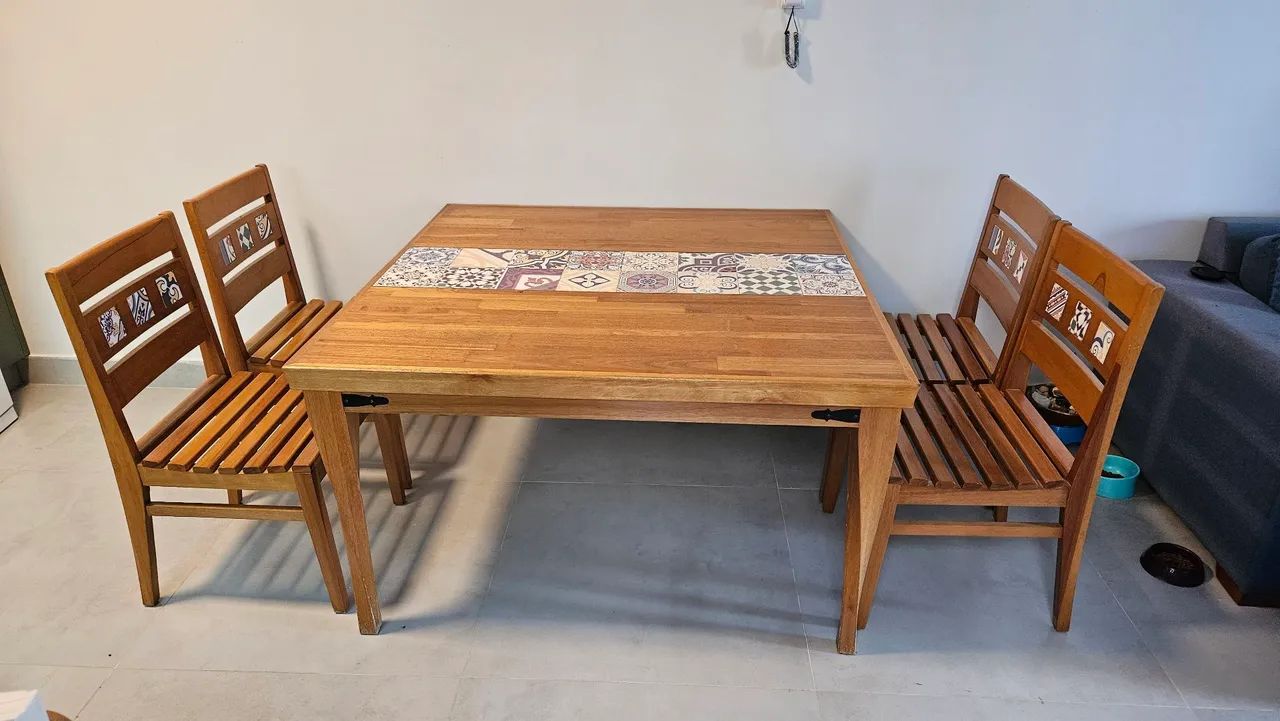 Mesa de Jantar Original Rudnick (1 ou 2 conjuntos) - Foto 3
