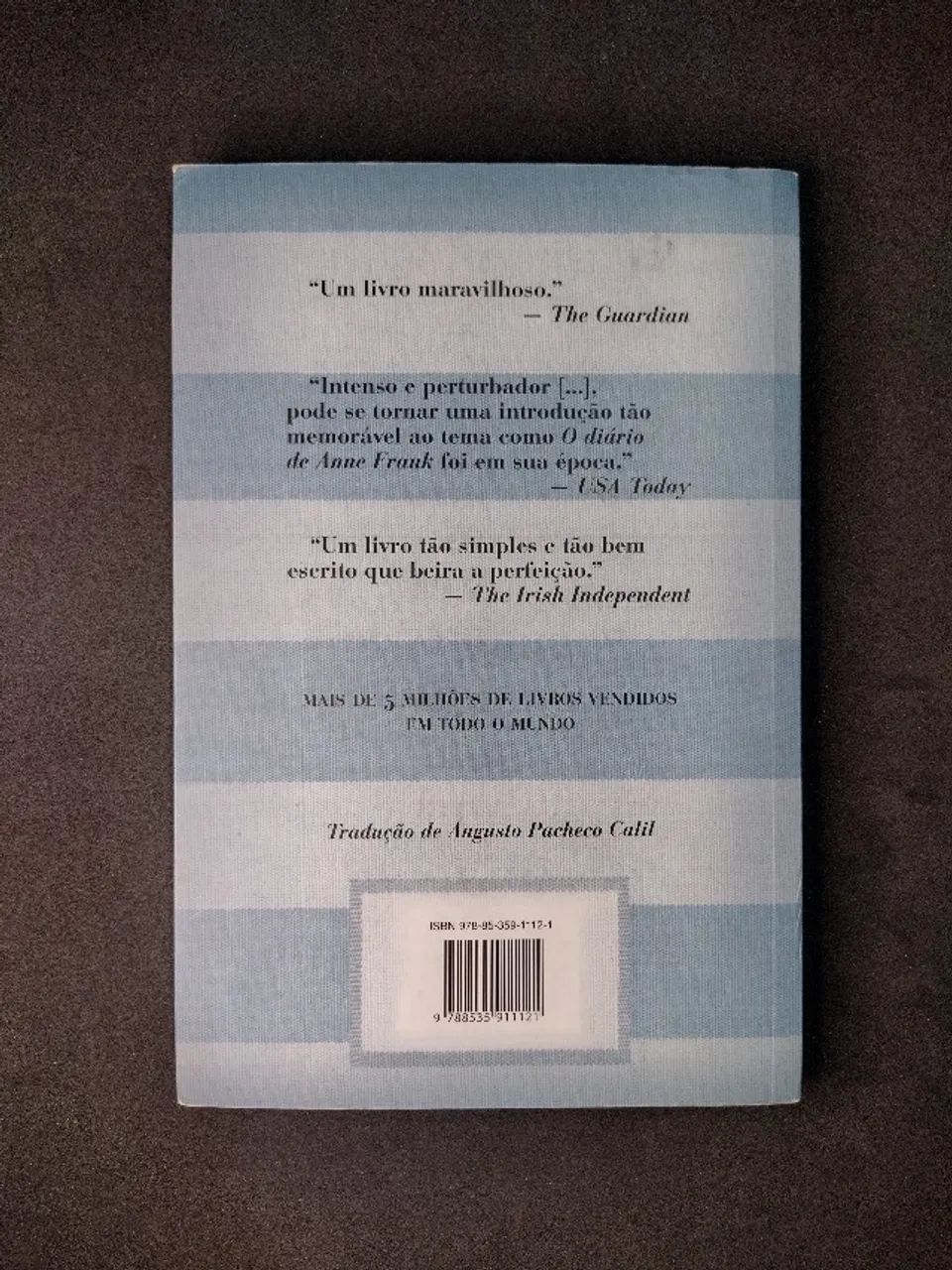 Livro "O menino do pijama listrado" - Editora Cia. das Letras - Foto 2