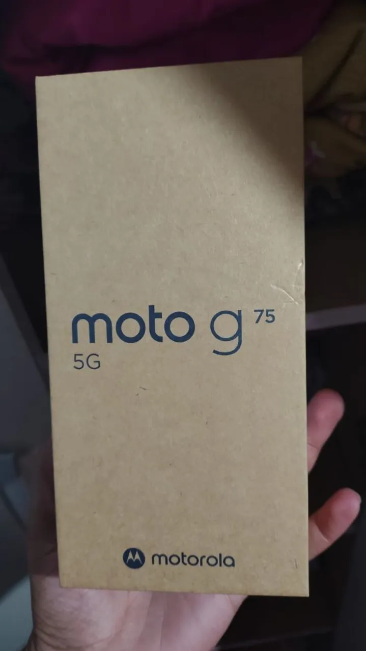 Motog75 2 meses de uso com nota na caixa