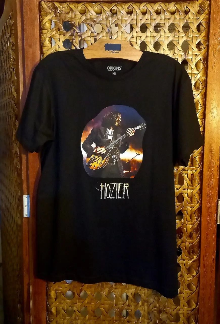OFERTA Camisa Hozier 100% algodão 