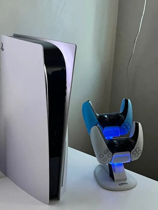Playstation 5 com 2 controles aceito troca - Foto 5