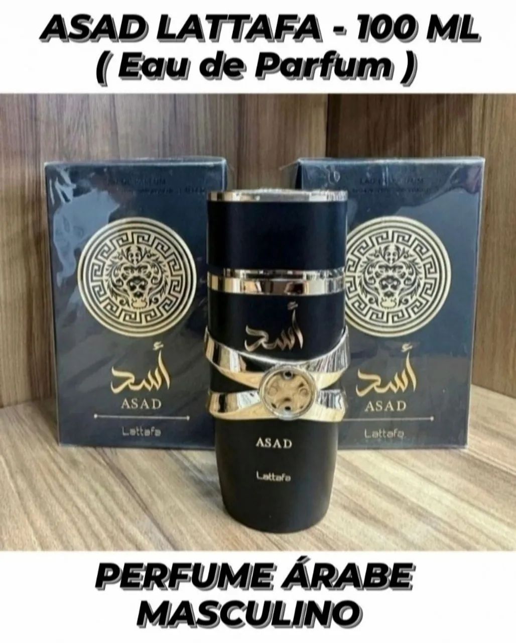 ASAD LATTAFA - 100 ML ( Original e Lacrado ) 