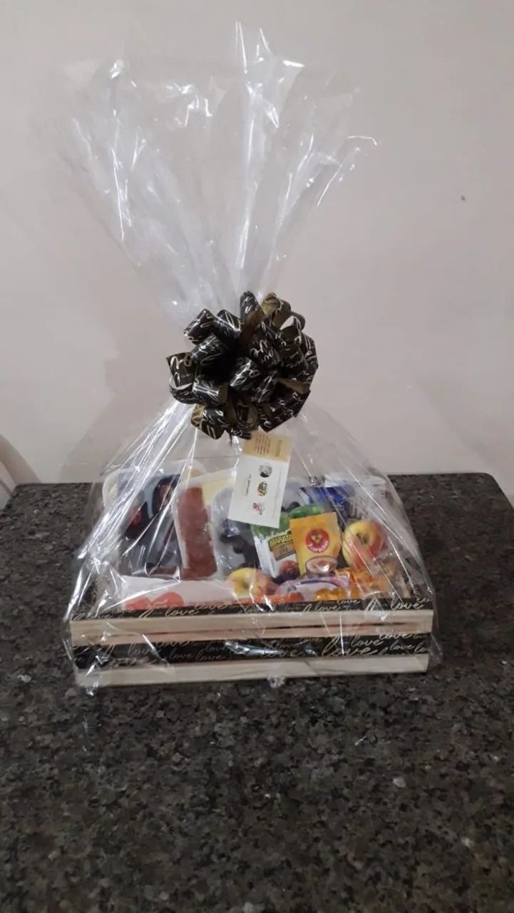 Cestas de café da manhã para presente - Foto 2