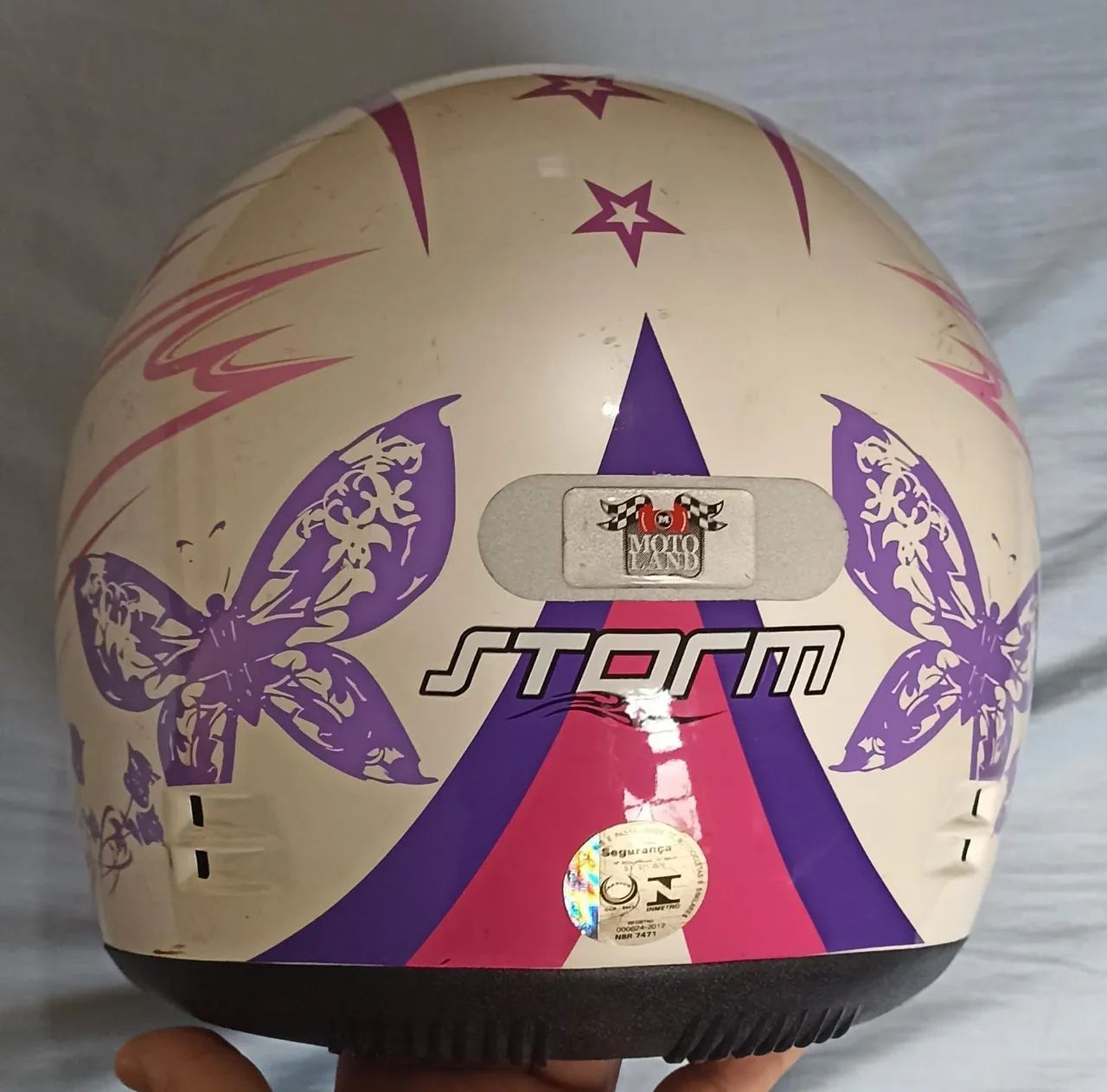 Capacete Feminino Tamanho 61 - Foto 2