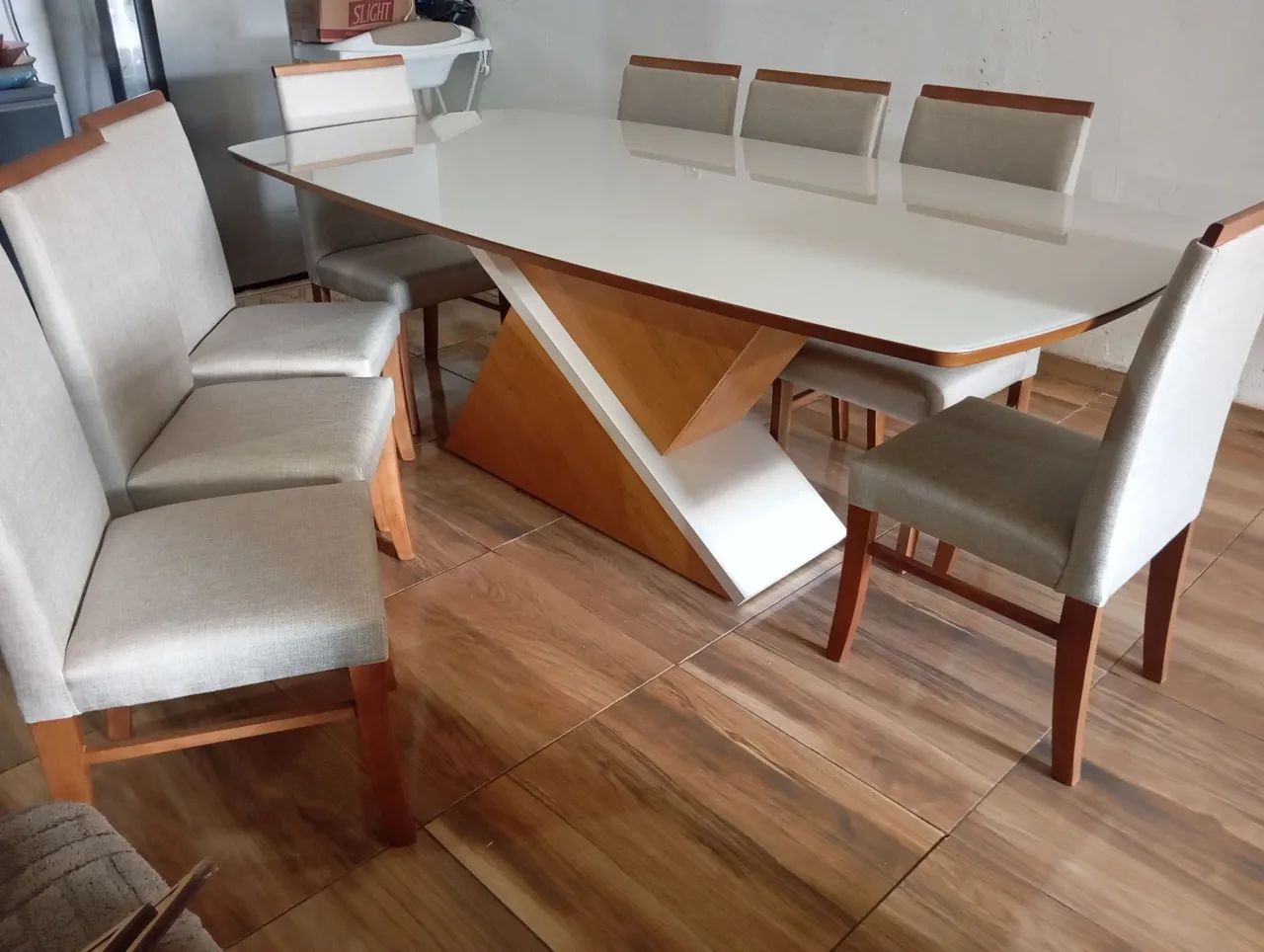 Mesa super resistente completa na madeira   - Foto 2