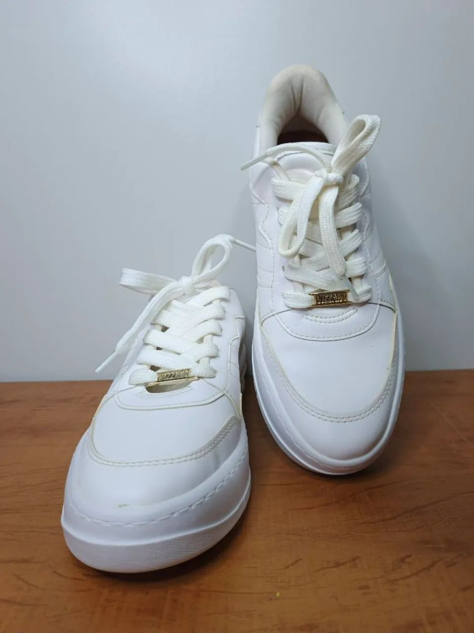 Tênis branco casual feminino - Foto 3
