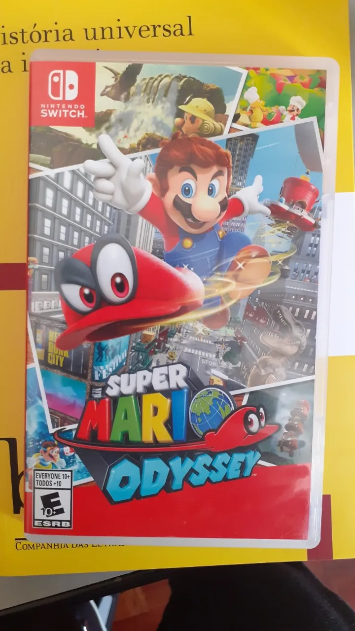 Jogo Switch Super Mario Odyssey