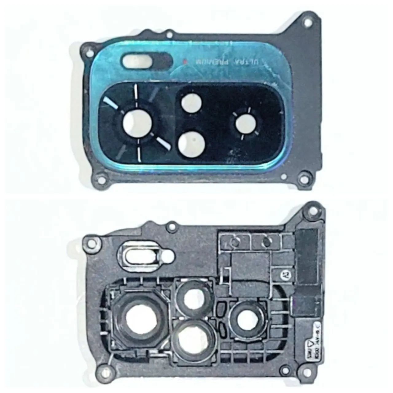 Traseira completa REDMI Note 10: Tampa + Lente + carcaça + gaveta chip + Capinha grossa - Foto 6