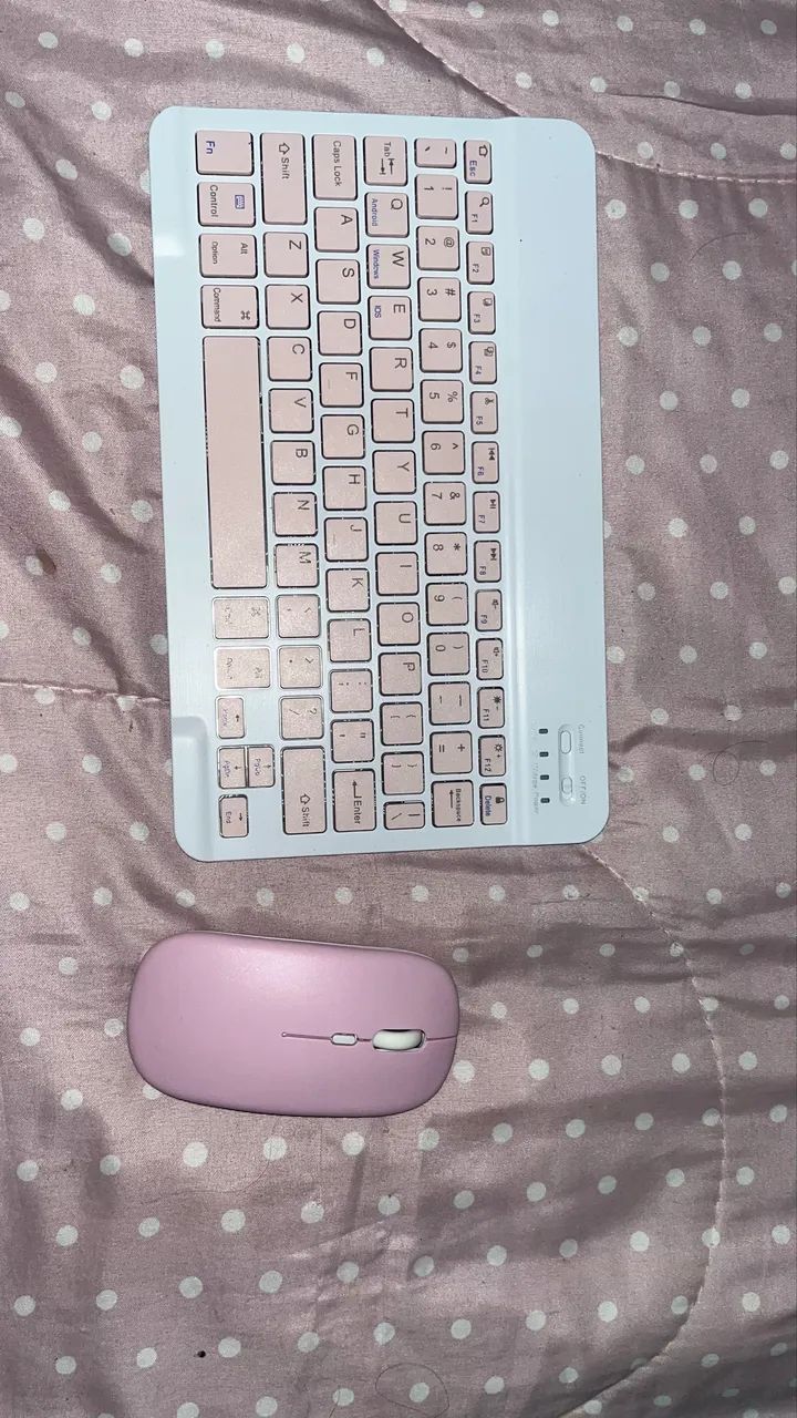 Teclado via Bluetooth e mouse  - Foto 3