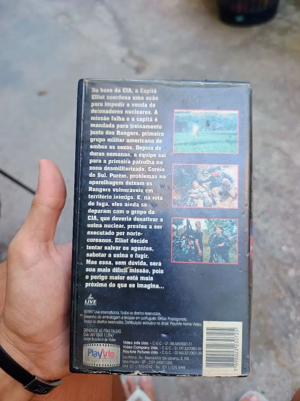 Rangers(Dead Man Can't Dance) com Michael Biehn - VHS - Foto 2