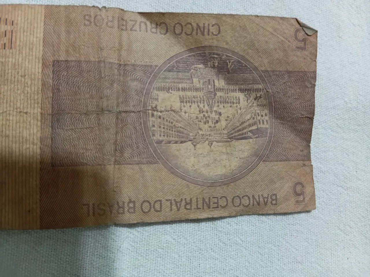 Nota de Cinco Cruzeiros - Foto 3