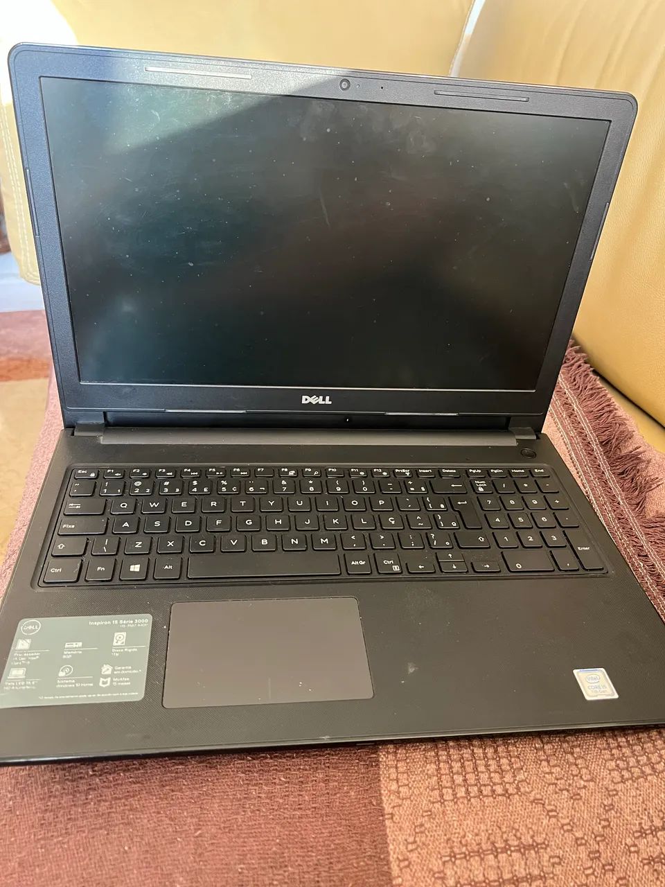 Note Dell Inspiron 15(da minha avo pouco desgastado)Intel Core i5 7 Ger 8 RAM 1 TB - Foto 4