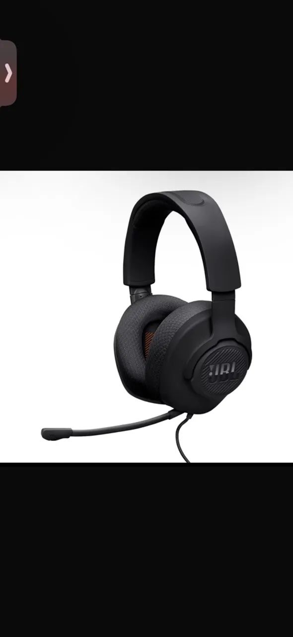 Headset gamer jbl quantun 100