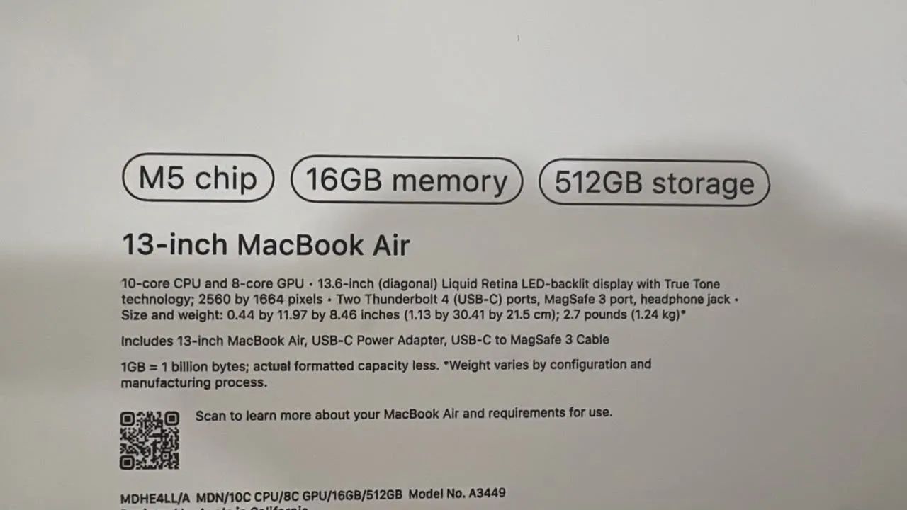 MacBook Air 13? M5 - Foto 3