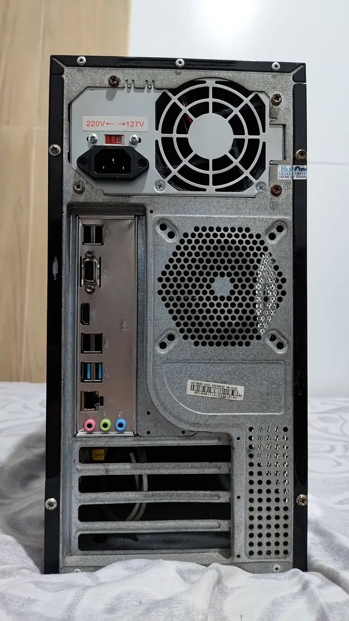 Windowsデスクトップ hahahaa0075 Placa Mãe Asus P5Q + ATI Radeon HD6670 PowerColor + 3 GB DDR2 +
