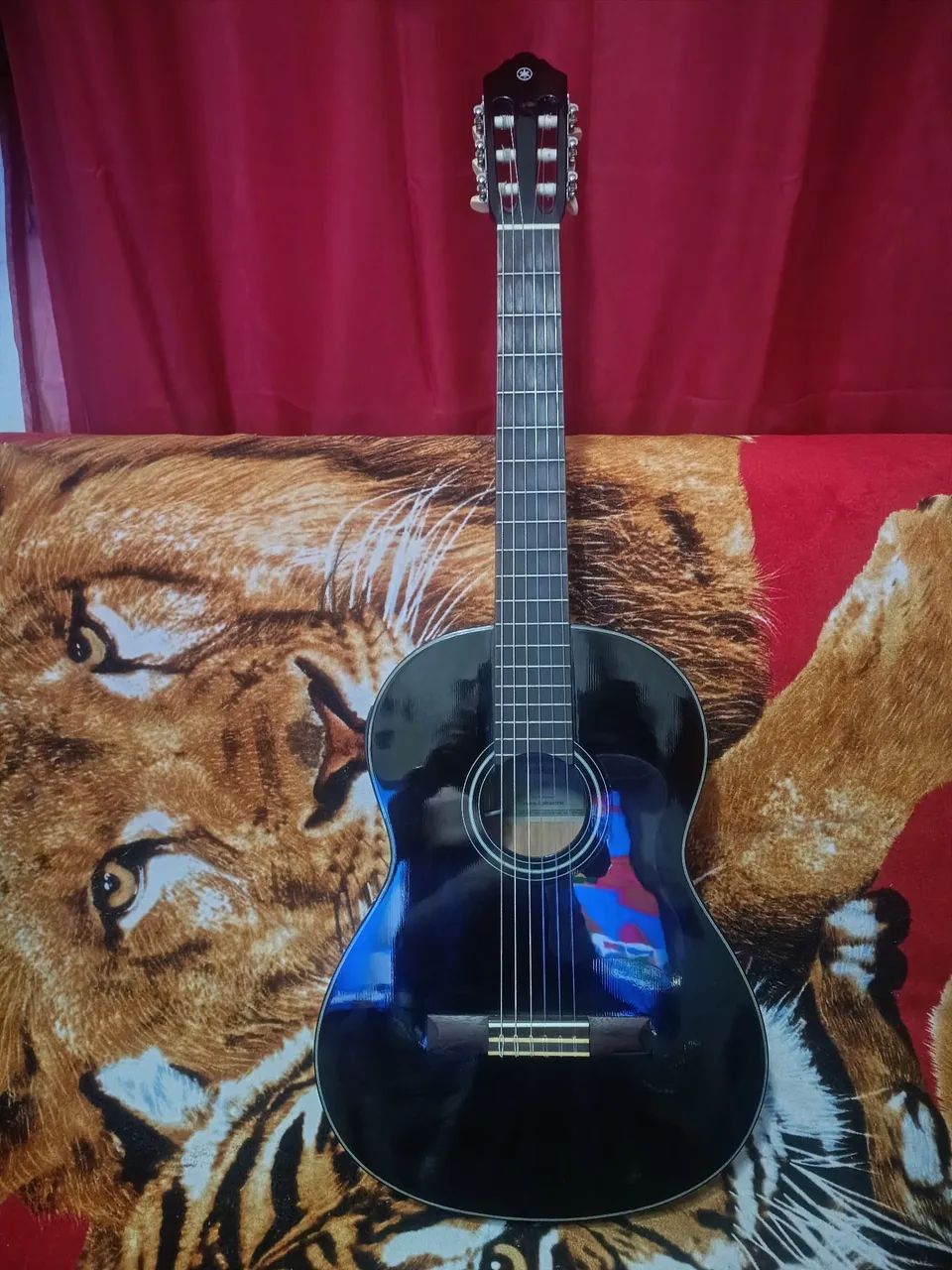 Violão Eletroacústico Yamaha C40 Black - Foto 4