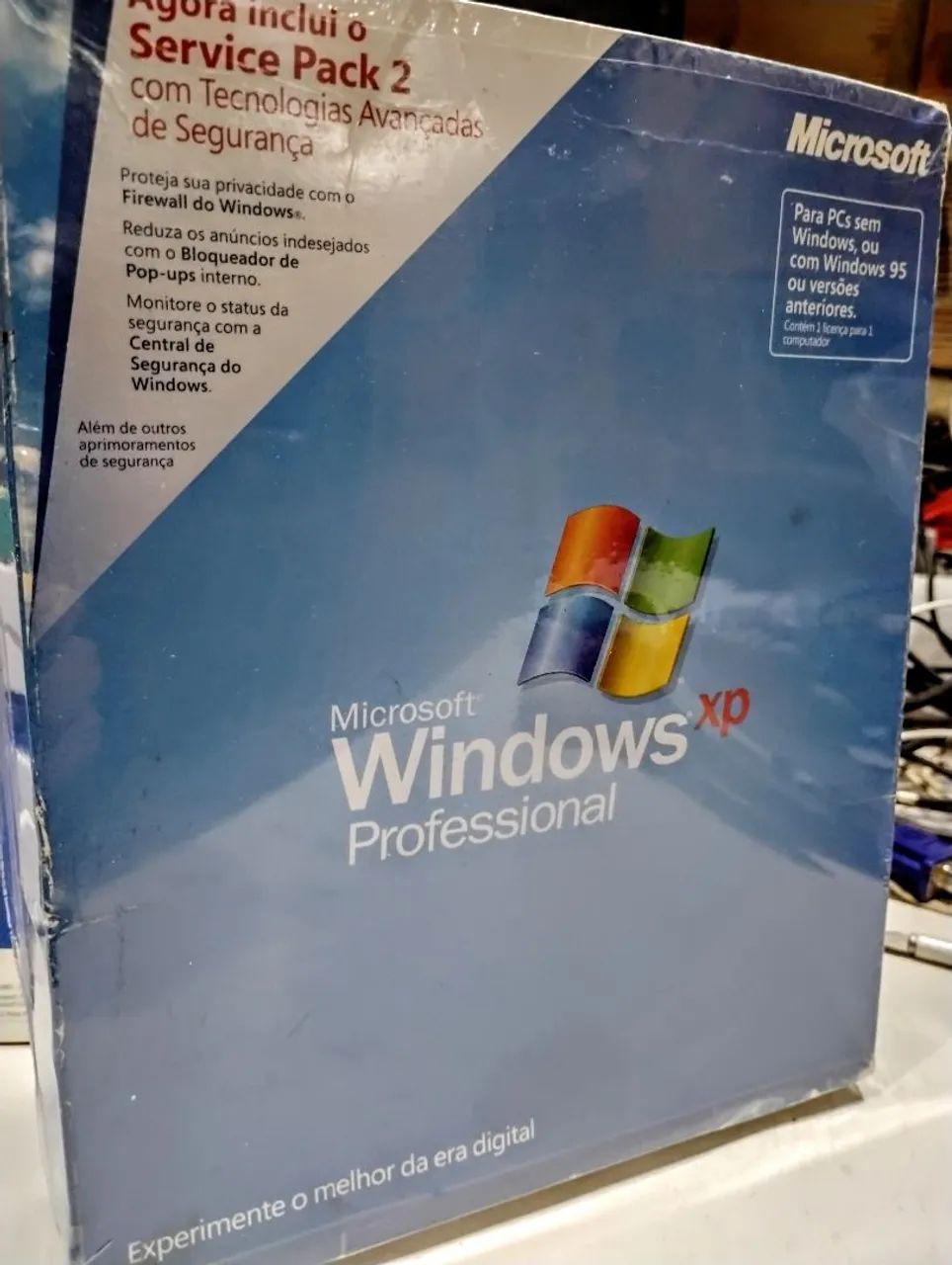 Windows XP na Caixa. Relíquia. - Periféricos e Acessórios de