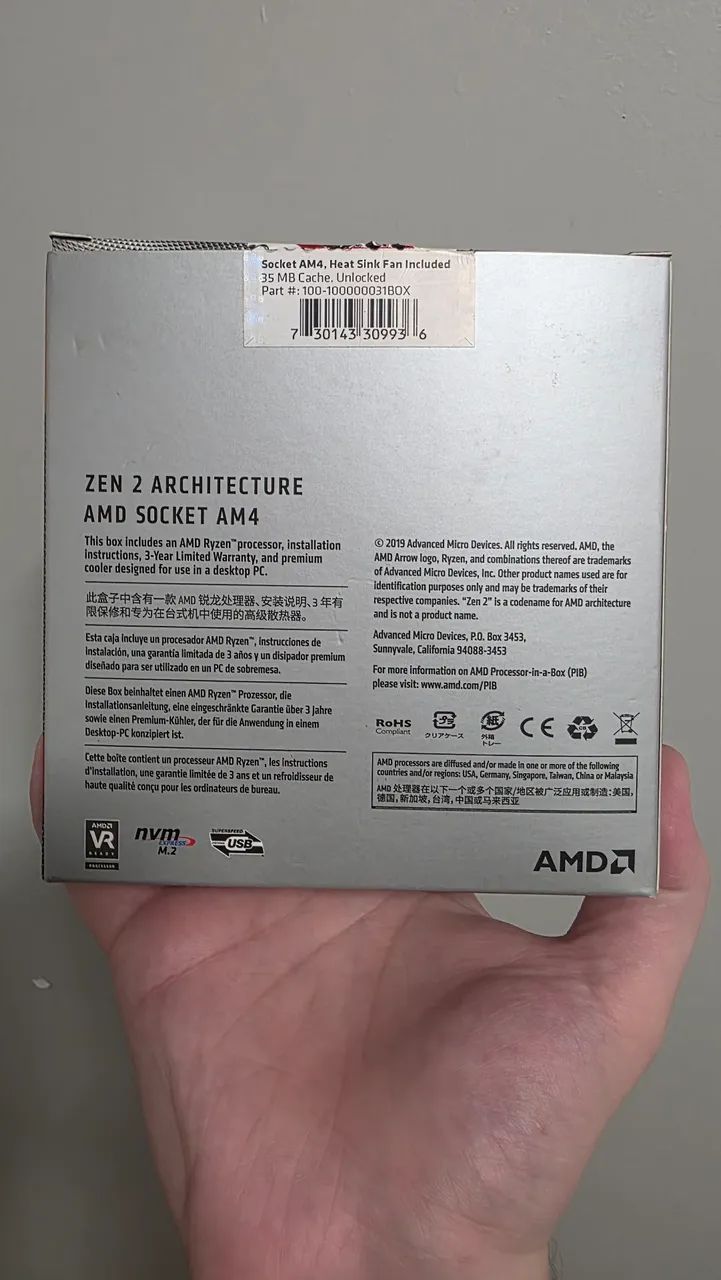 Processador Ryzen 5 3600  - Foto 2