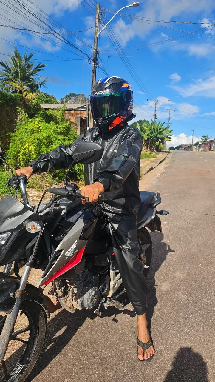 Capa de chuva pioneira excelente qualidade e durabilidade - Foto 2