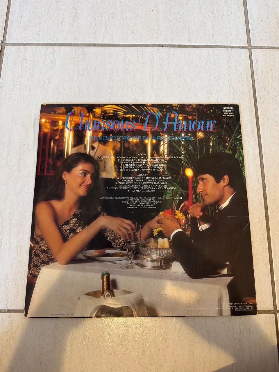 VINIL CHANSONS D?AMOUR - Foto 2