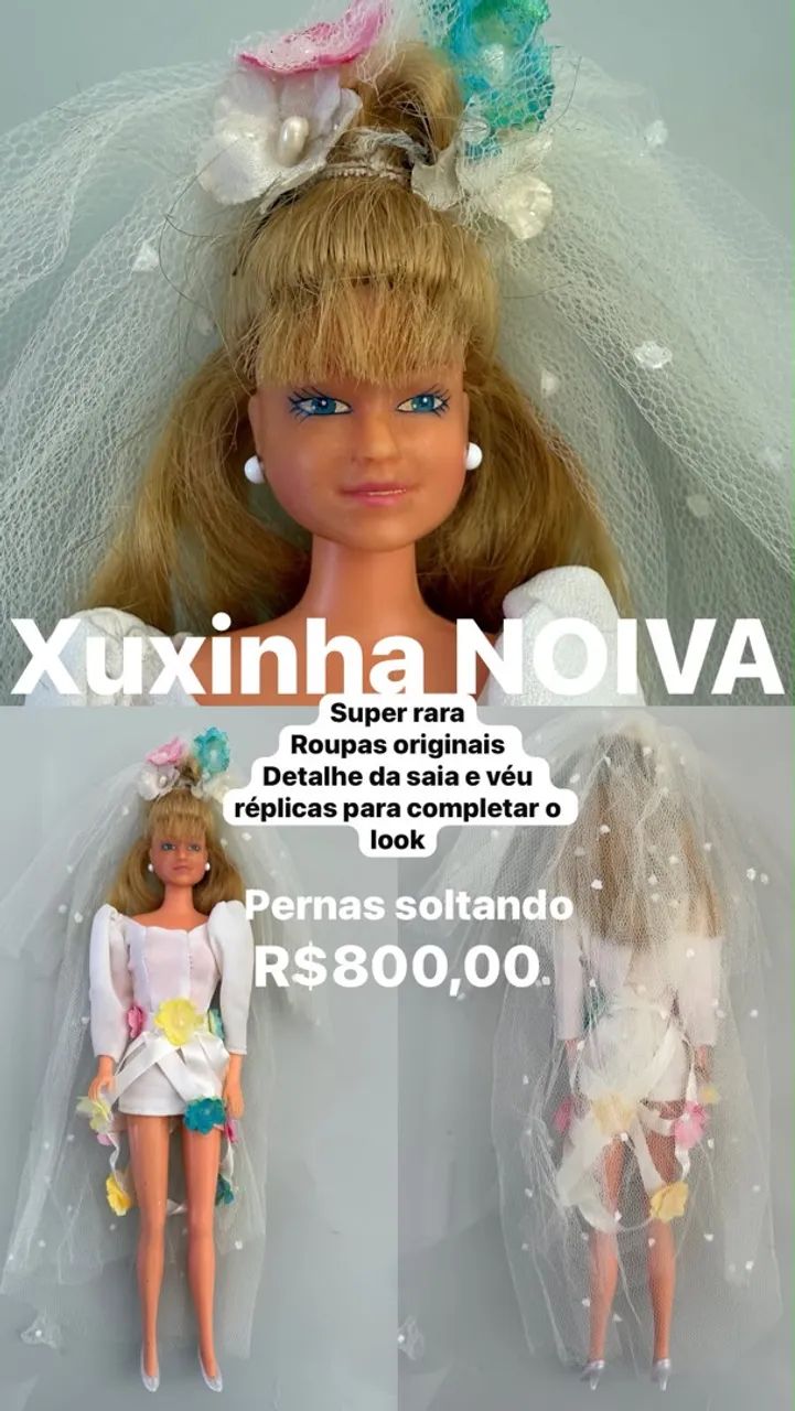 Boneca Xuxa Xuxinha Noiva 