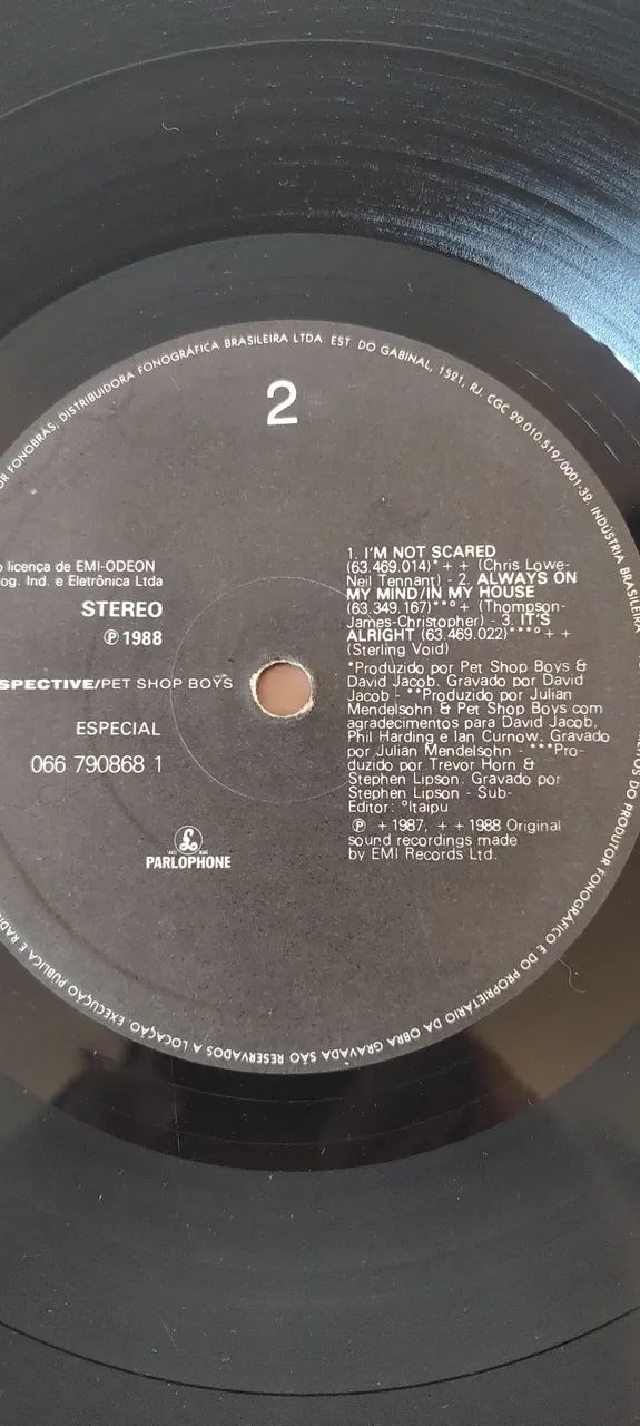 LP Pet Shop Boys - Introspectivve  - Foto 4