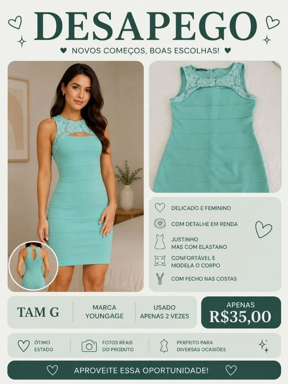 Roupas desapegos - Foto 2