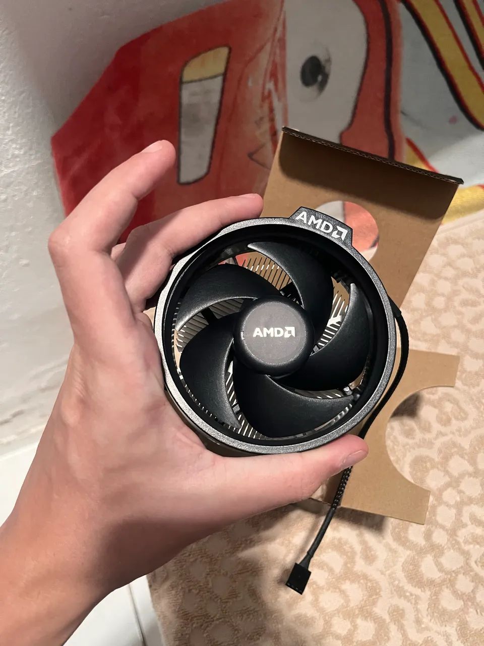 Cooler novo, na caixa para processador AMD - Foto 5