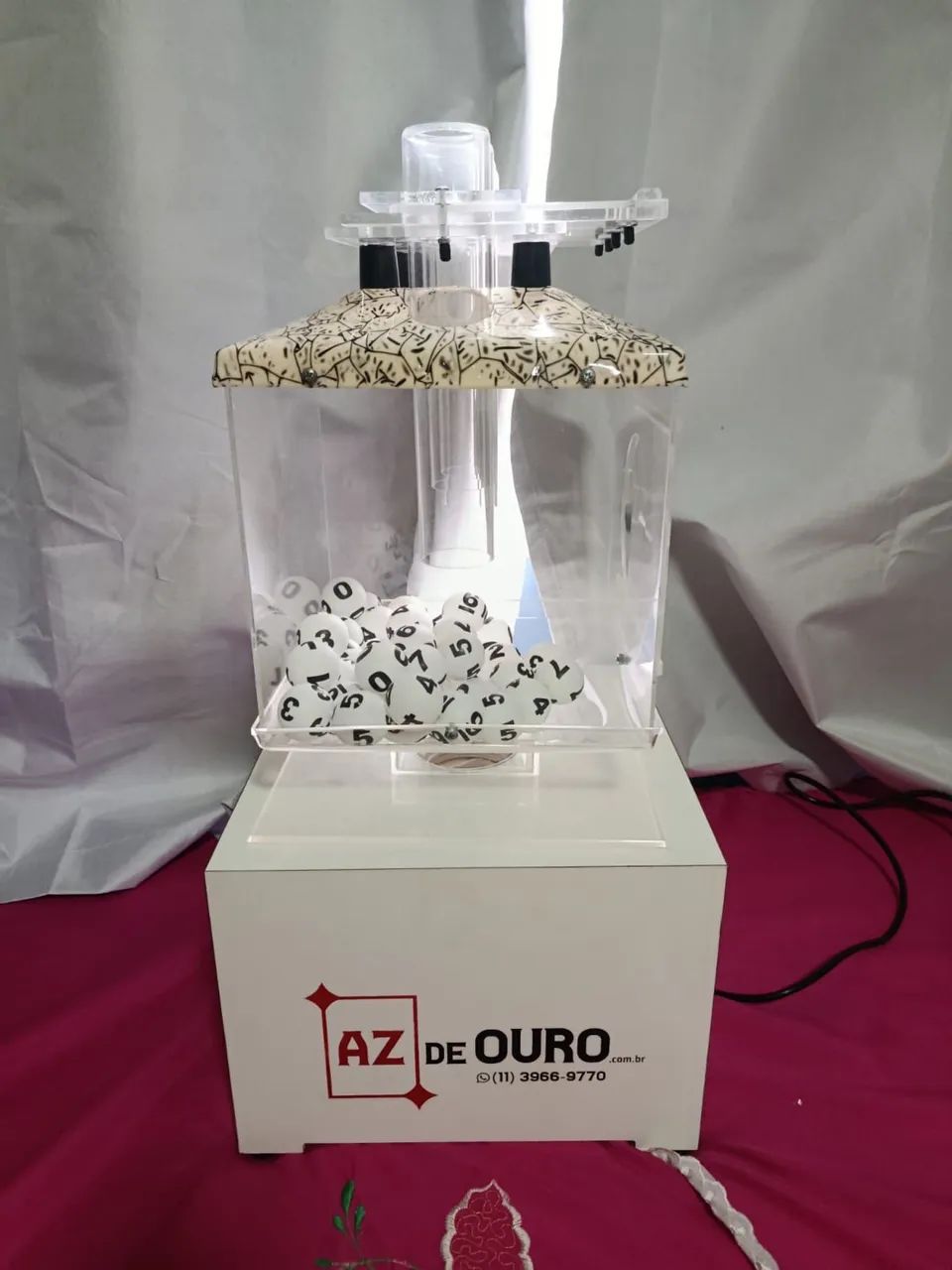 Globo de sorteio de ar  - Foto 2