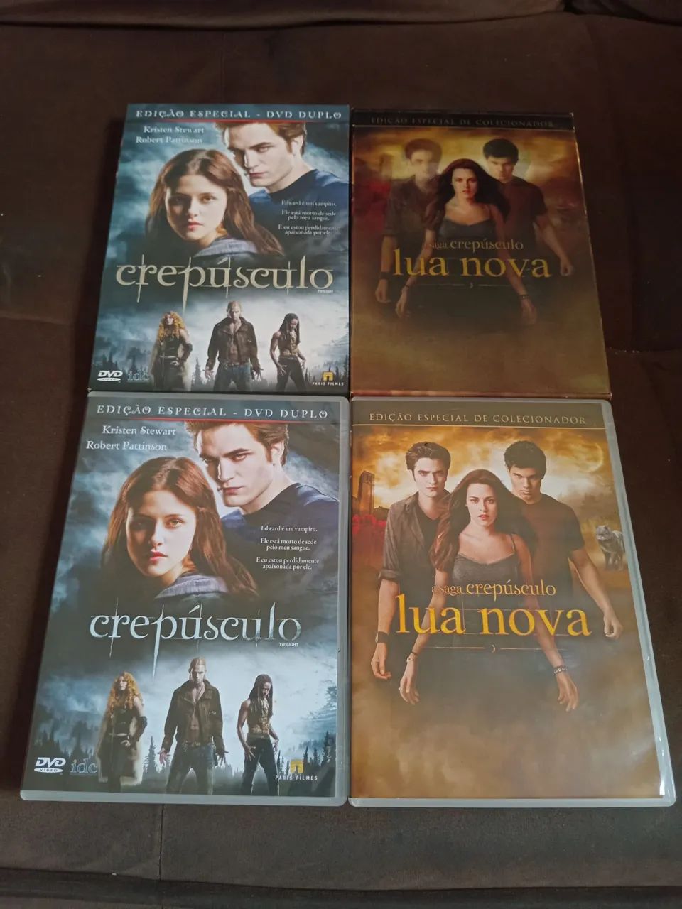 DVDS CREPÚSCULO E LUA NOVA EDIÇÃO ESPECIAL DE COLECIONADOR EM EXCELENTE ESTADO  - Foto 5