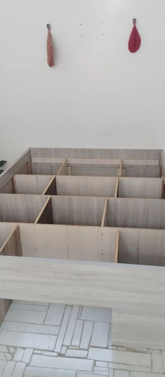 Base de cama casal MDF 