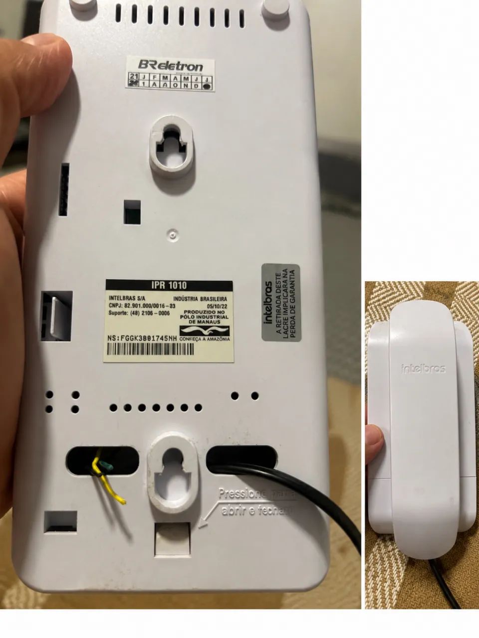 Interfone Intelbras IPR 1010 Completo - Funcionando Perfeitamente - Foto 2