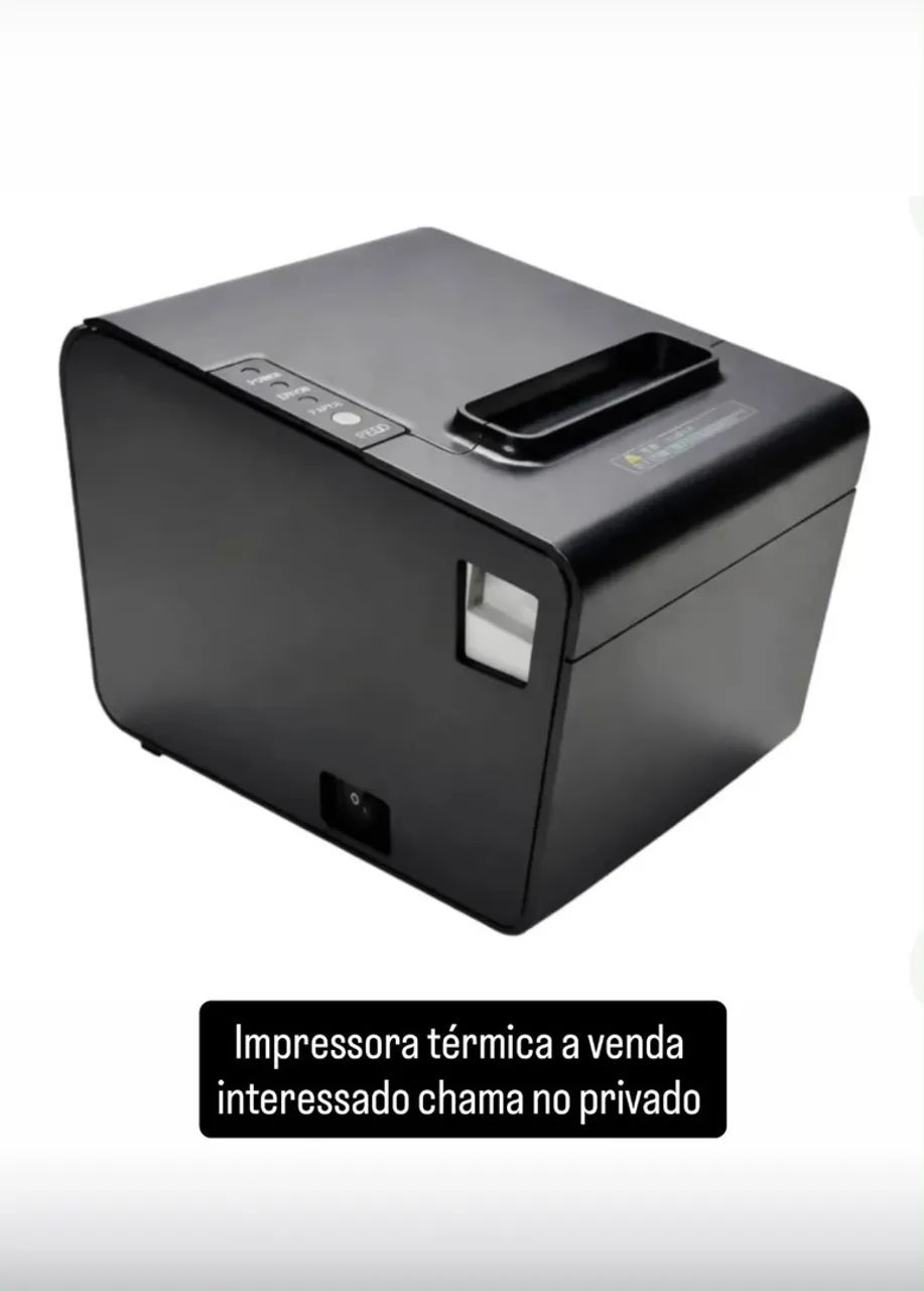 Venda de impressora térmica é o notebook 