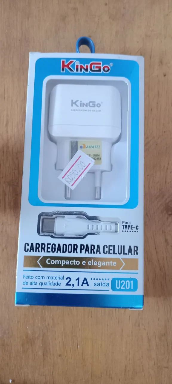 Carregador de celular TIPO C