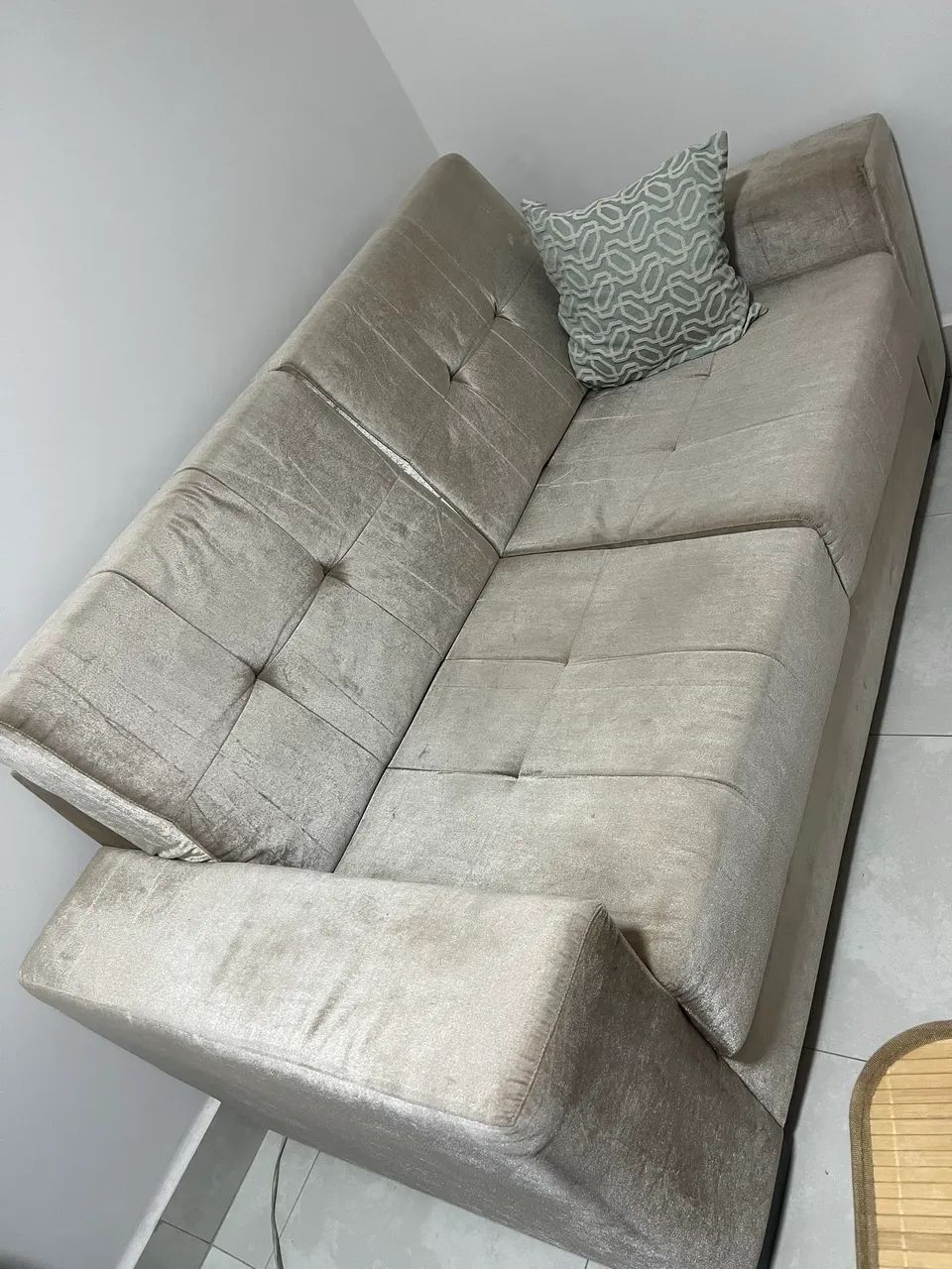 Sofá de veludo 2 lugares  - Foto 3