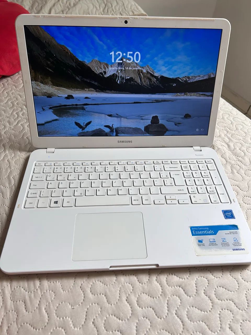 Notebook Samsung Branco