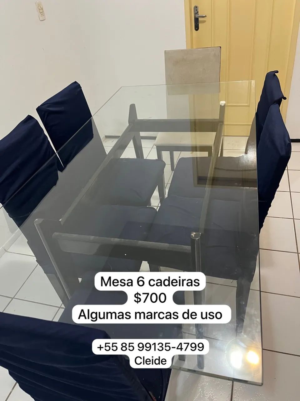 Mesa 6 cadeiras