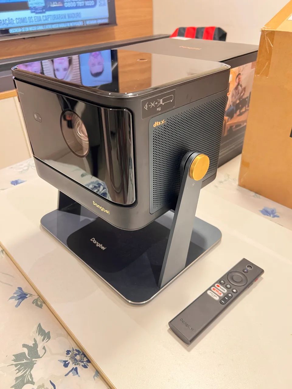 Projetor Dangbei Mars Pro 2 | 4K | 3D | 2450 ANSI lumens - Foto 5