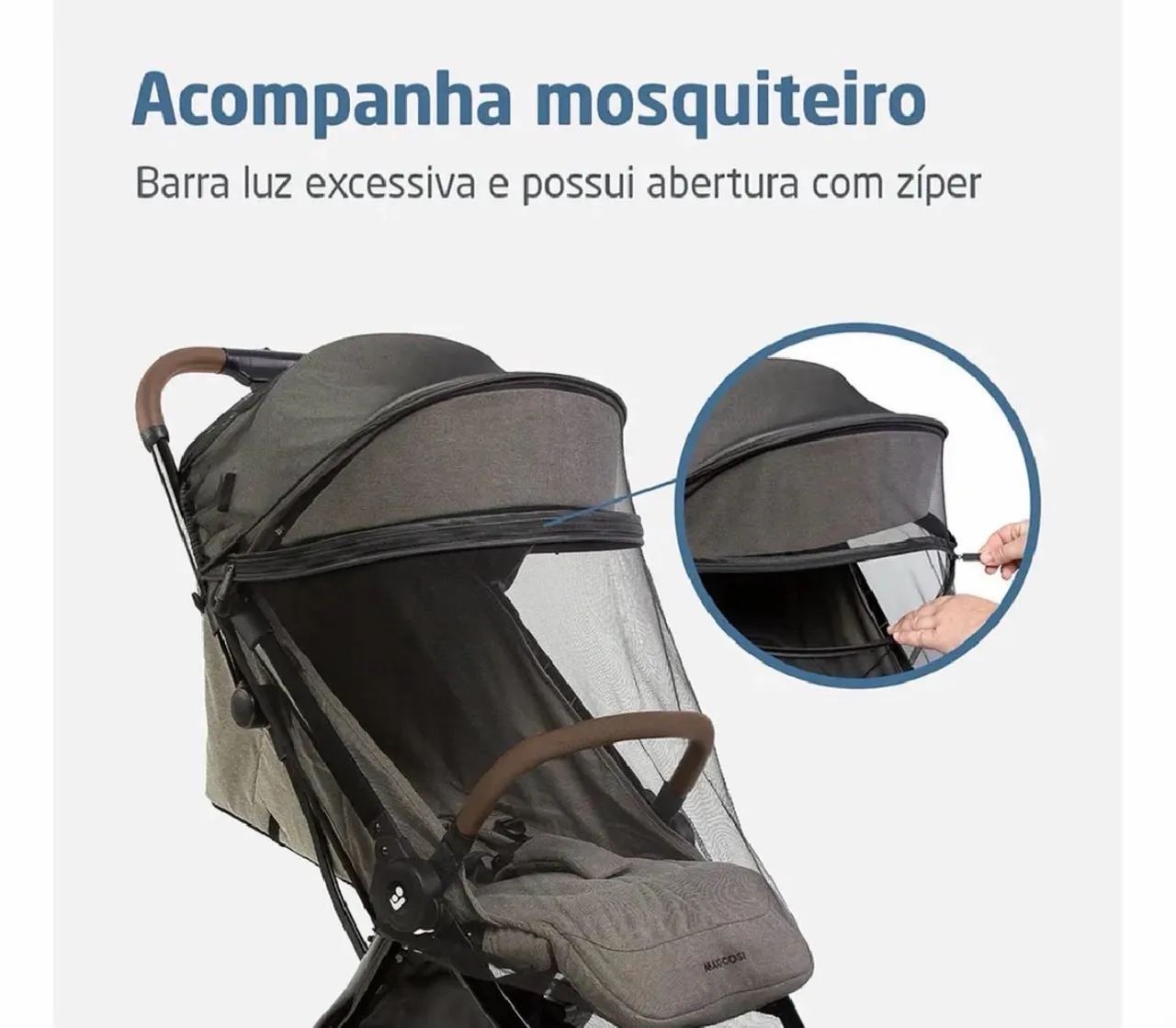 Carrinho de bebê + bebê conforto MAXI-COSI - Foto 4