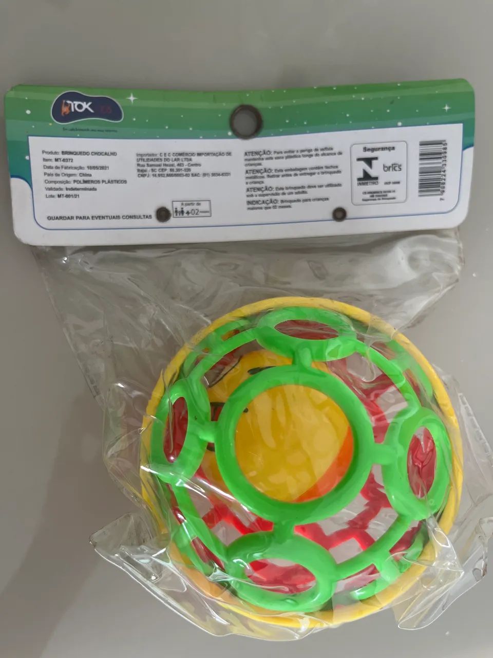Chocalho Divertido Bola  - Foto 2