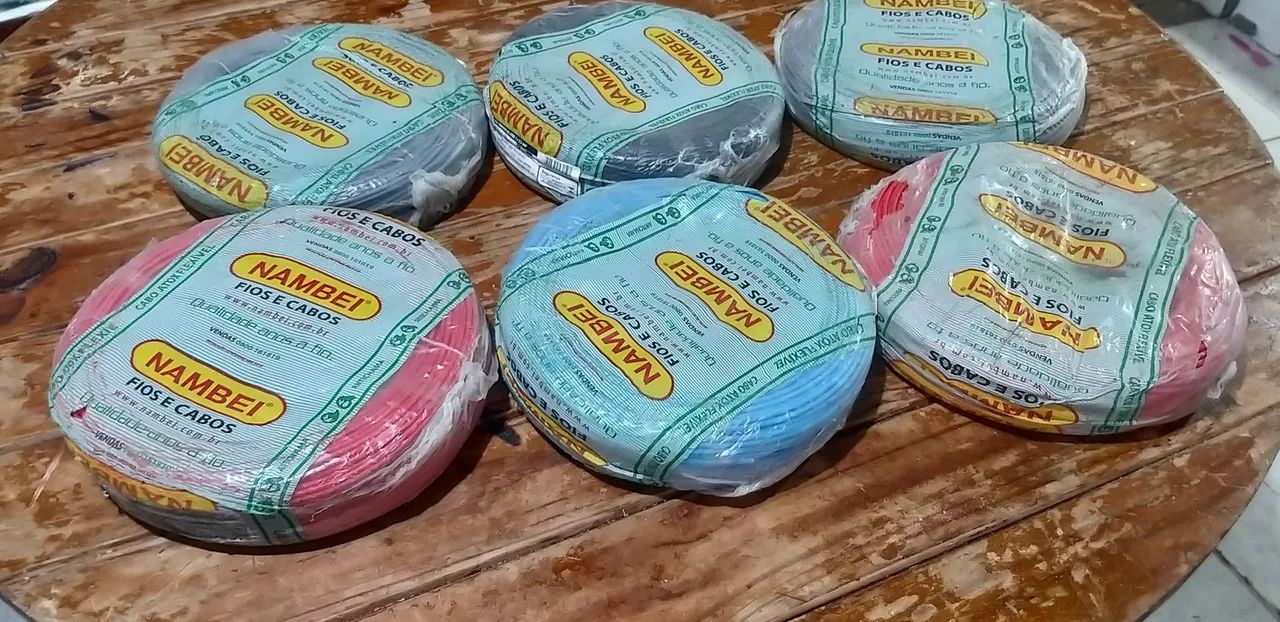 Rolo de fil 2.5 anti chama 