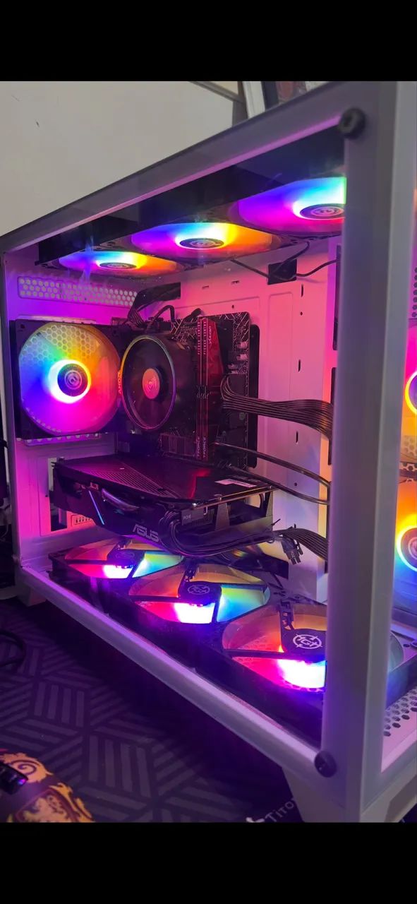PC Gamer Completo Ryzen 5 4600G com RX 5500XT  - Foto 2